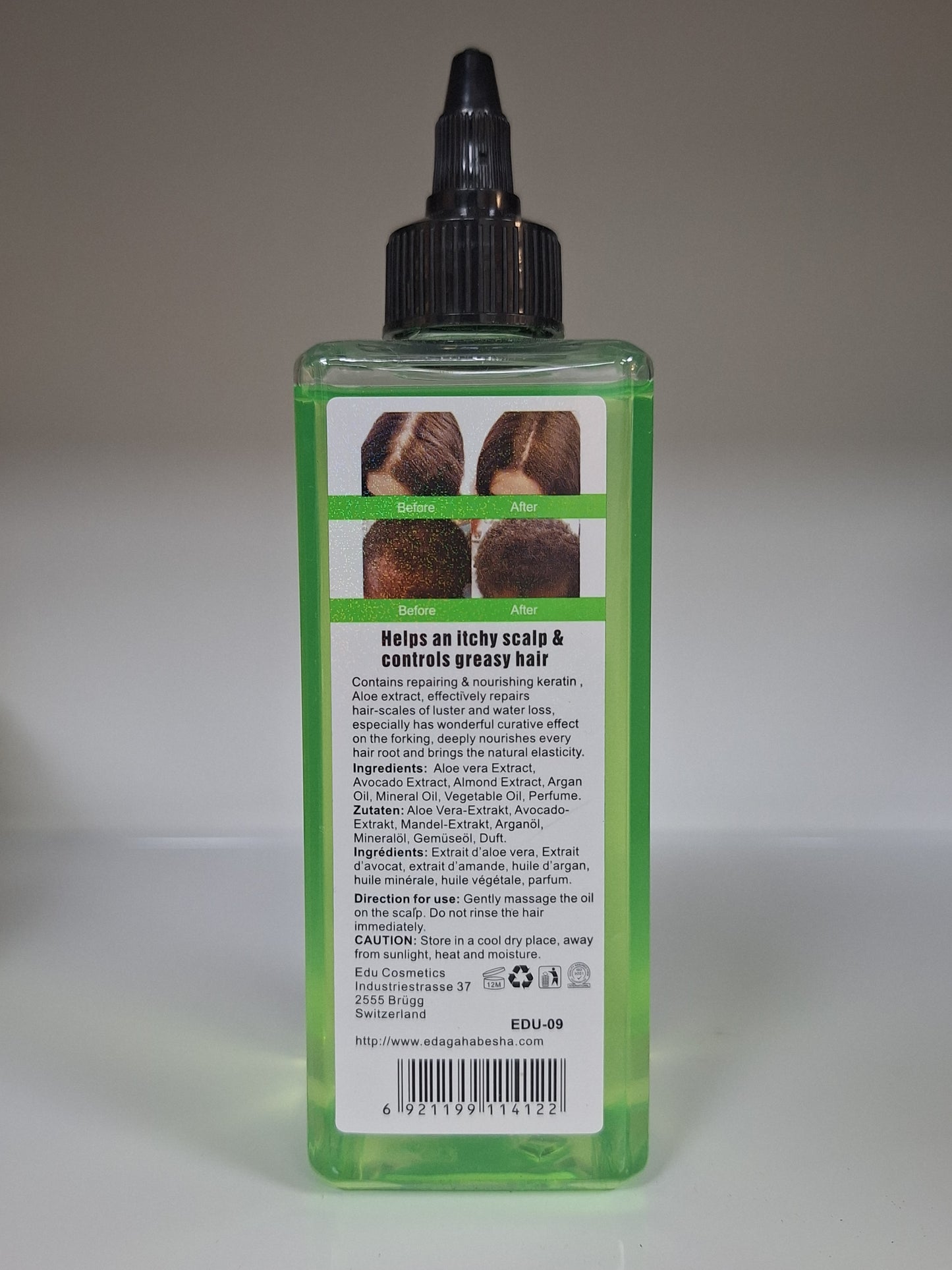 EDU Cosmetics Aloe Grow Hair Oil (250ml)