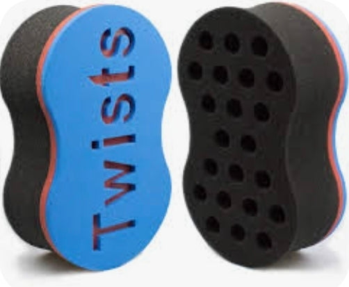 Twist Hair Sponge Brush Curl Sponge Big Holes for Women and Men