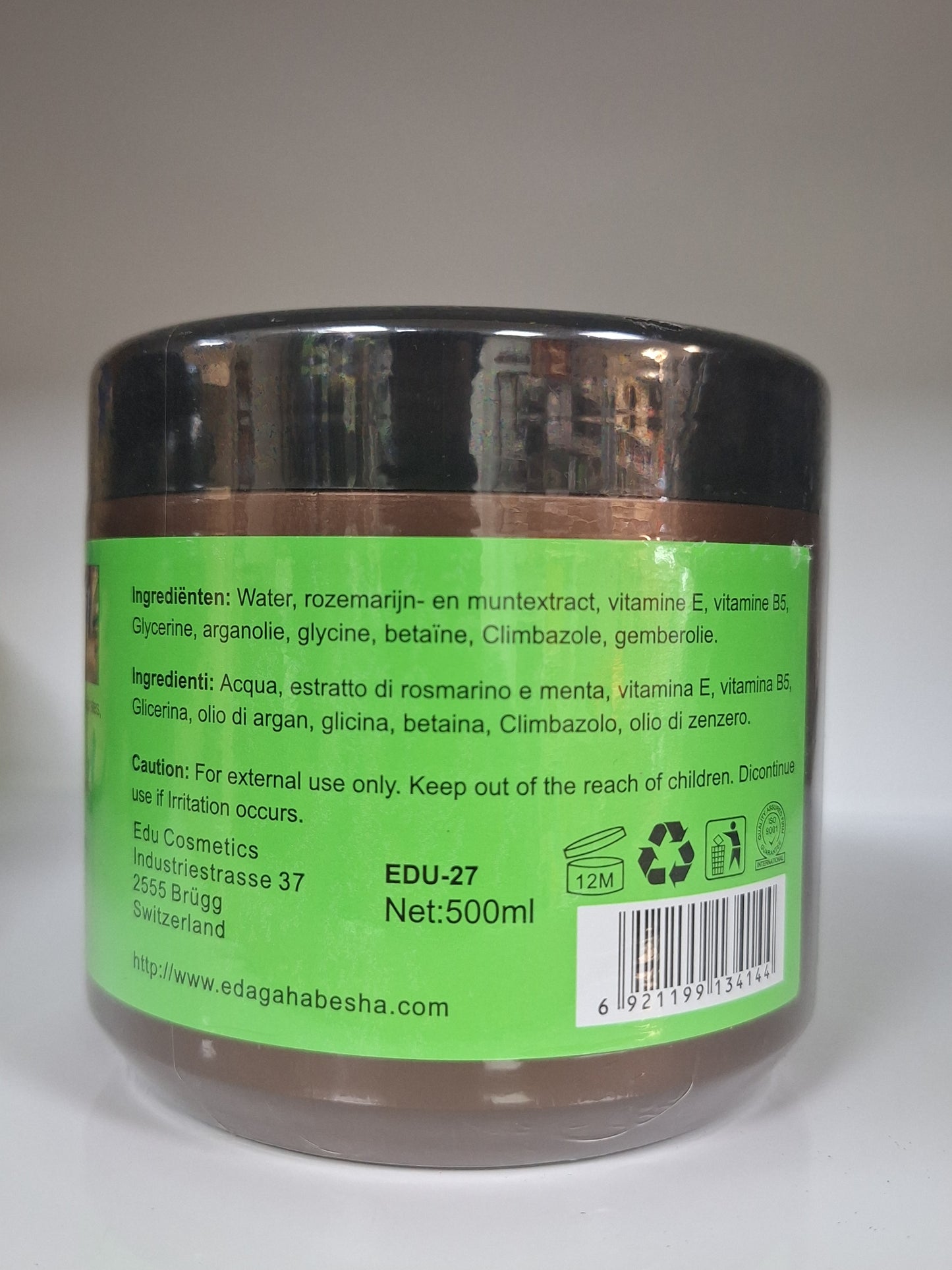 EDU Cosmetics Rosemary Mint Hair Masque 500ml